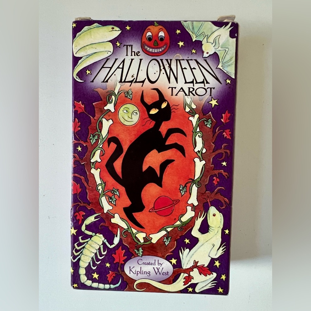 Halloween Tarot • Kipling West • 78 Cards + Book